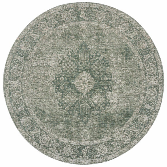 Mila Traditional Circle Rug Dunelm