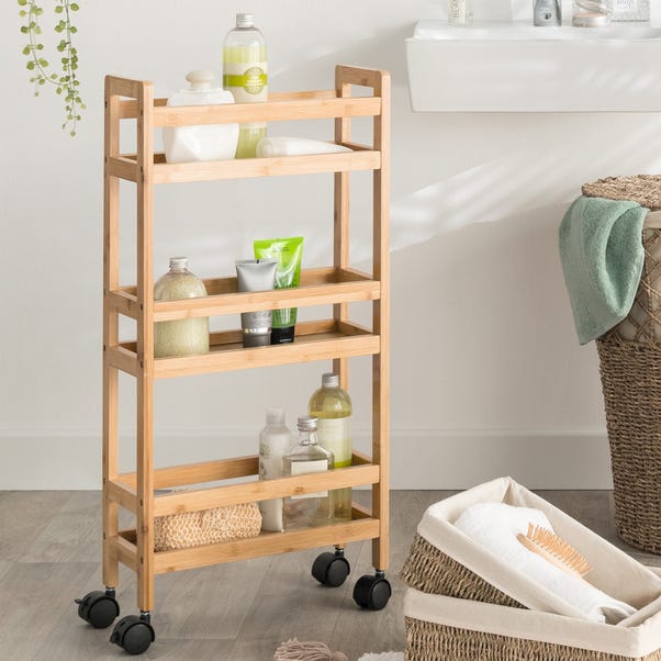 Bamboo Kitchen Trolley image 1 of 5