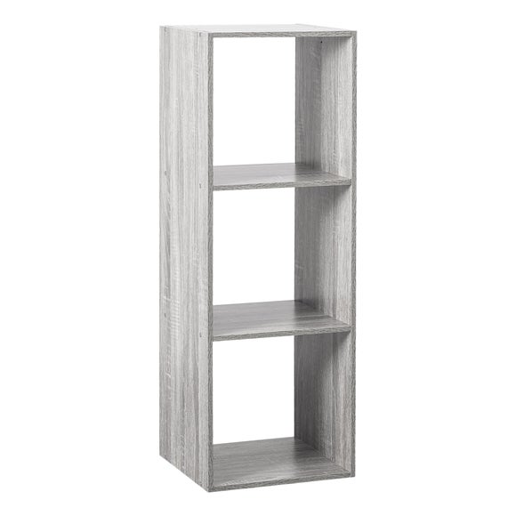 Dunelm grey bookcase sales