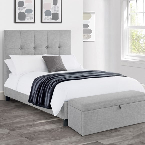 Dunelm grey store bed