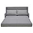 Dos Fabric Sofa Bed Steeple Grey