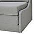 Dos Fabric Sofa Bed Steeple Grey