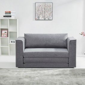 Luna Fabric Sofa Bed, Grey