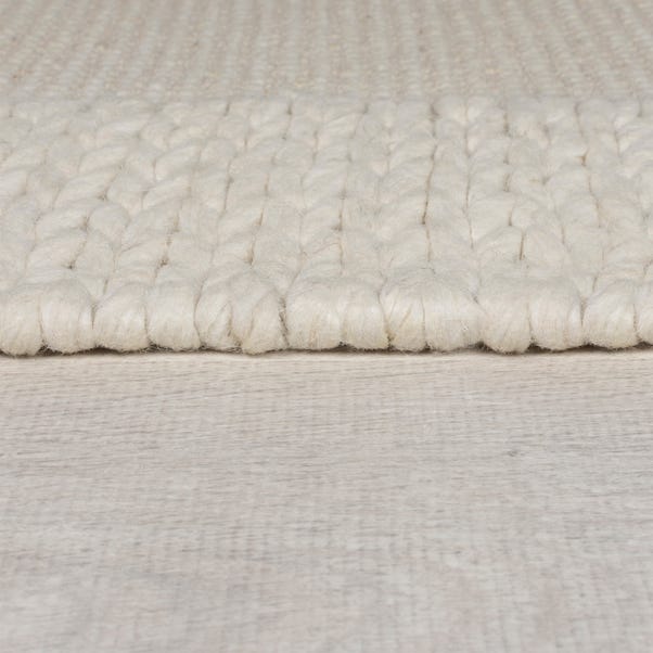 Rue Plait Border Wool Rug Dunelm rue-plait-border-wool-rug-dunelm