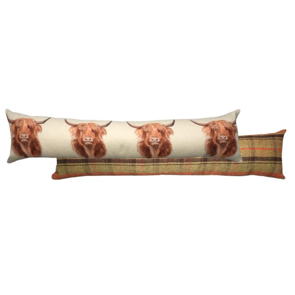 Evans Lichfield Hunter Highland Cow Draught Excluder image 1 of 1