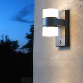 EGLO Atollari 2 Light Outdoor Sensor Wall Light