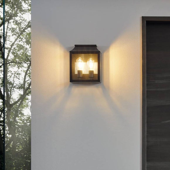 Click to view product details and reviews for Eglo Soncino 2 Light Industrial Outdoor Wall Light.