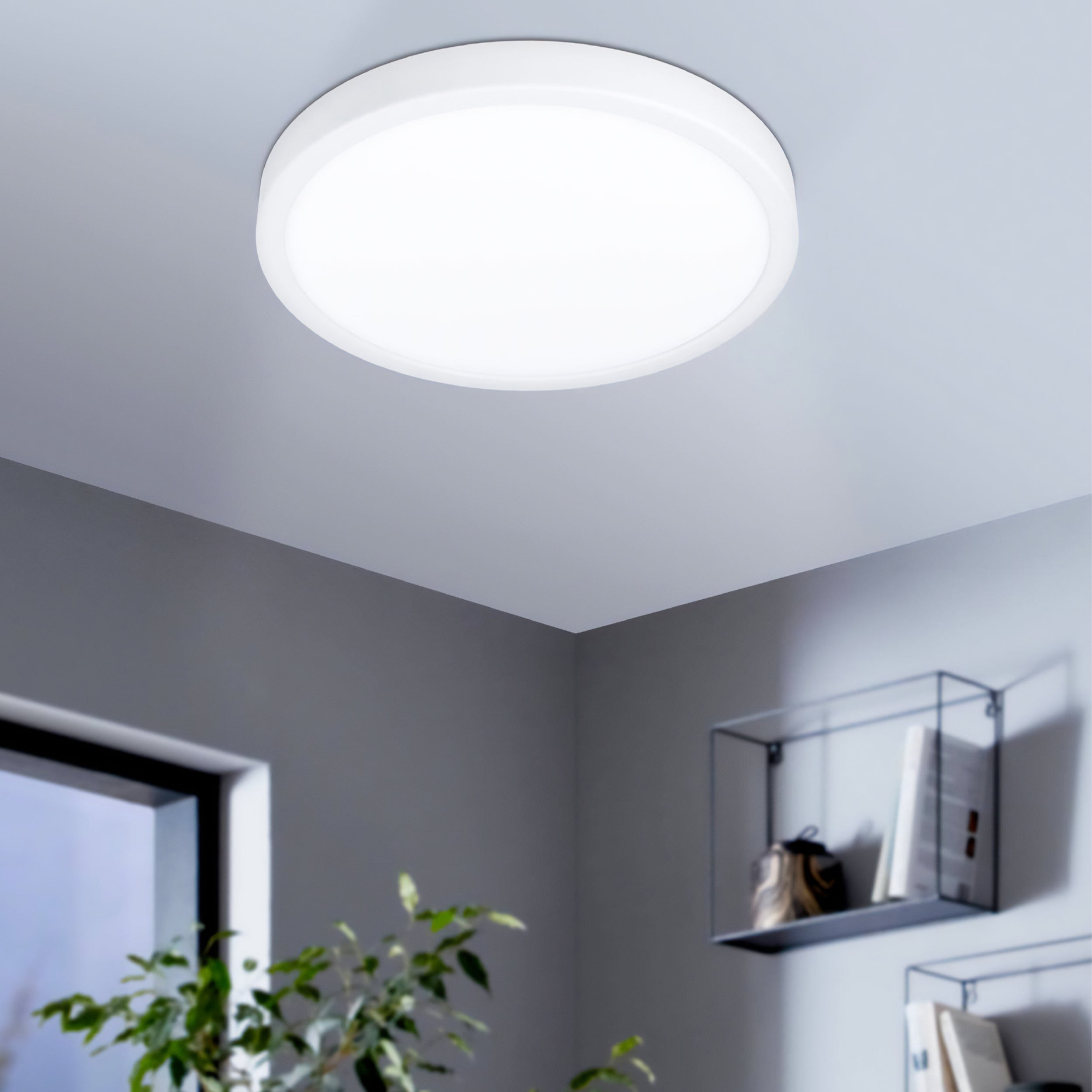 EGLO Fueva 5 LED Circular Flush Ceiling Light