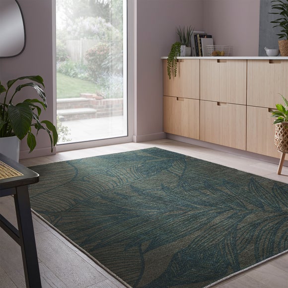 Practirug Tropics Washable Rug Tropics Olive