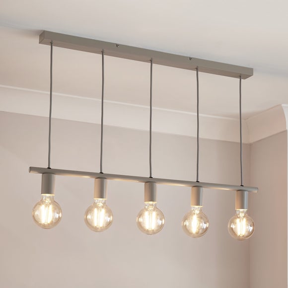 Dunelm copper store ceiling light