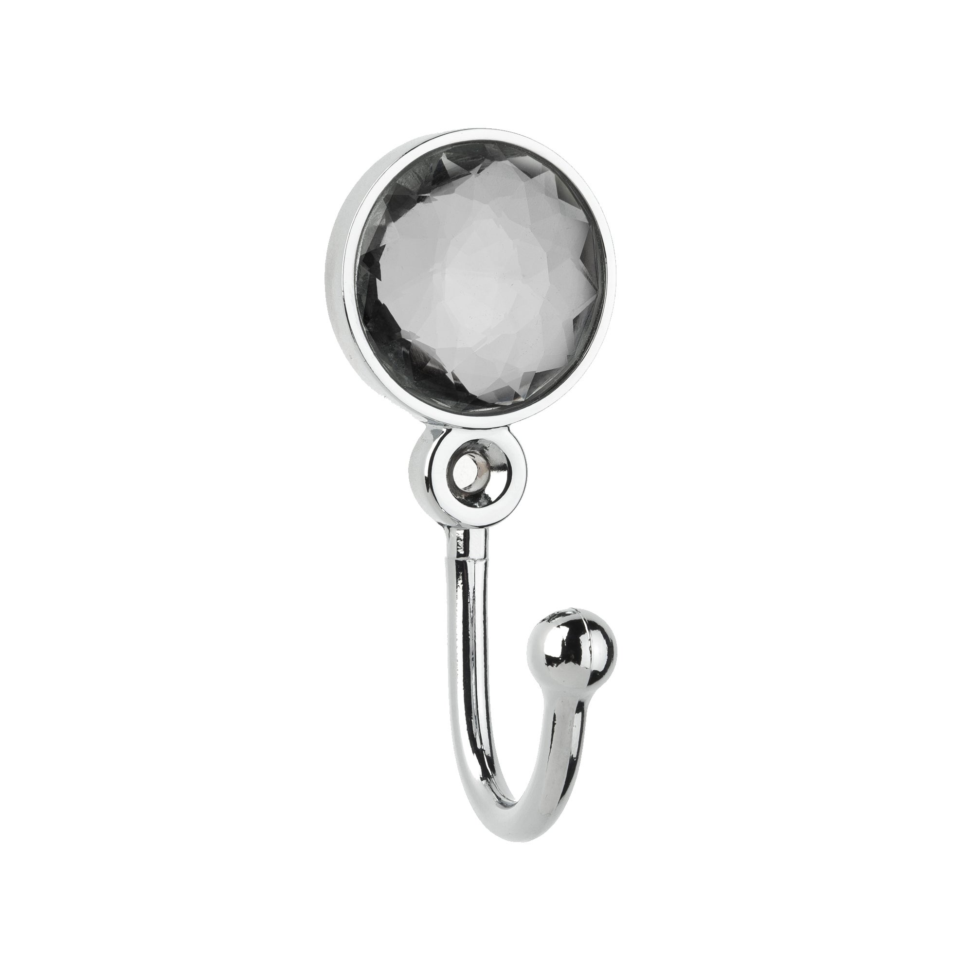 Crystal Curtain Tieback Hooks Chrome