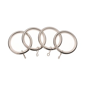 Universal Pack of 4 19mm Curtain Rings