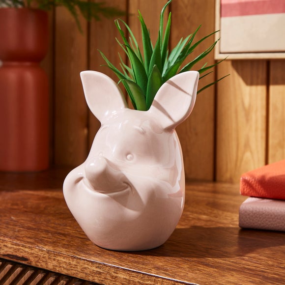 Artificial Plant Succulent In Disney Piglet Plant Pot