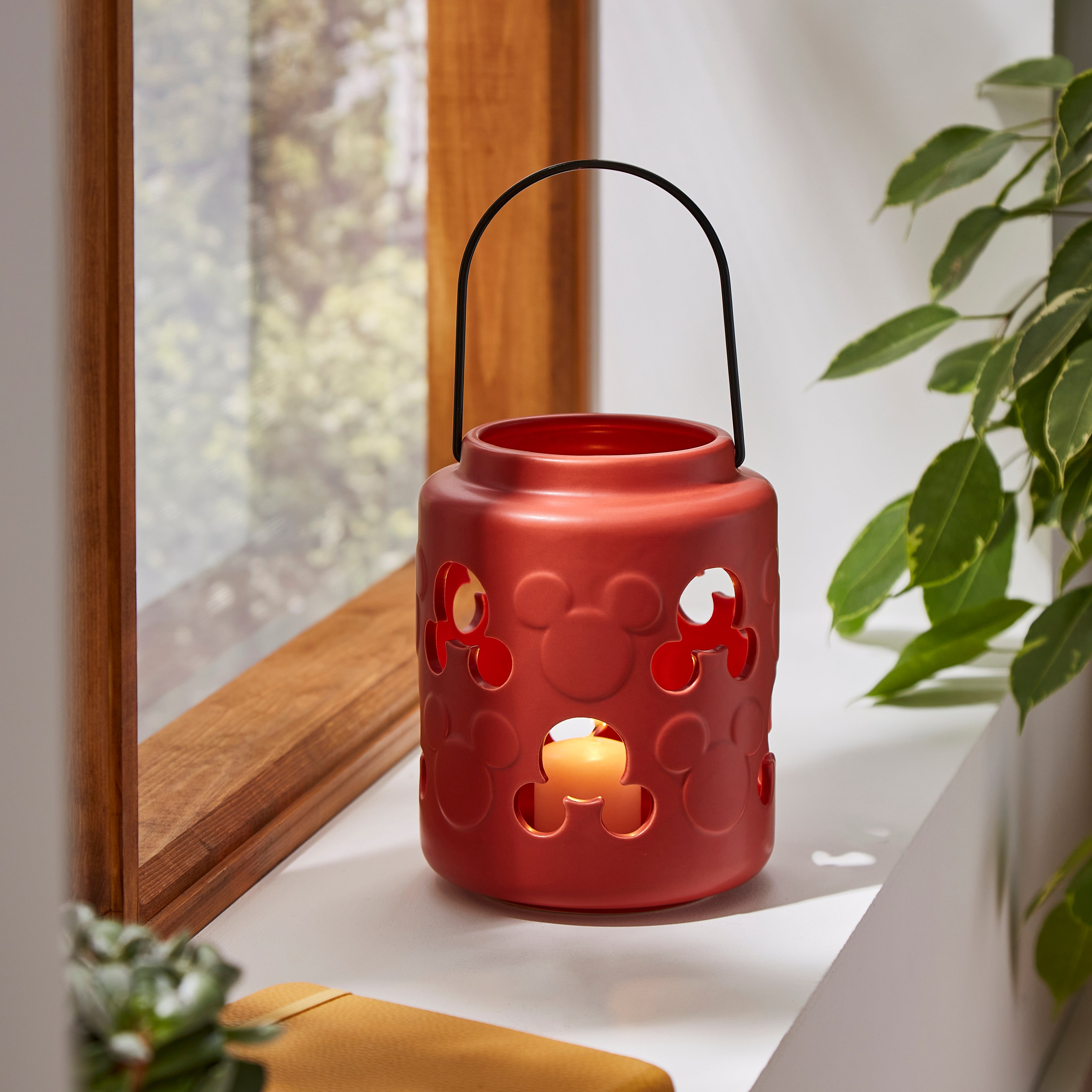 Disney Mickey Ceramic Lantern 165cm Orange