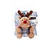 Scruffs Santa Paws Blanket & Toy Dog Gift Set Grey