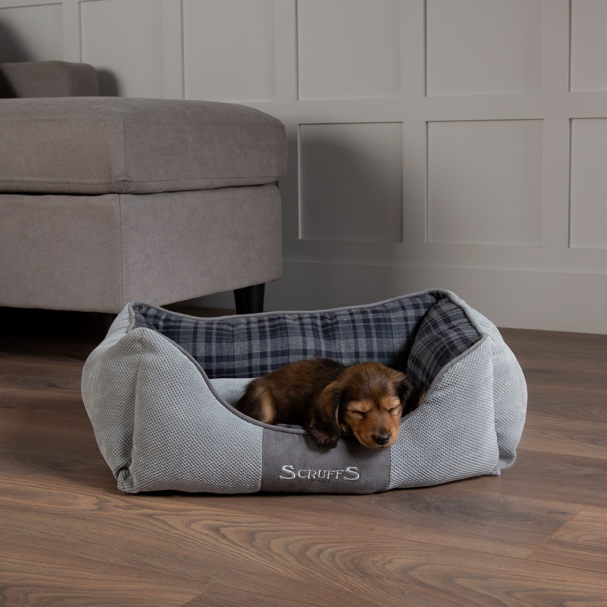 Photos - Bed & Furniture Scruffs Pet Highland Box Bed Grey 