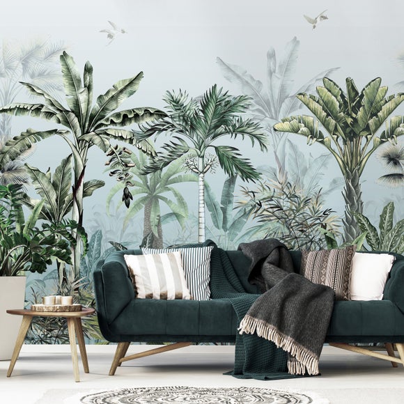 Photo 2 of Tropical Oasis Wall Mural Photo 2 of Tropical Oasis Wall Mural