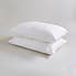Comfortzone Cotton Rich Pillow Pair White