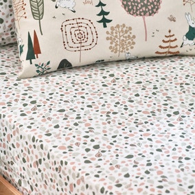 Peter Rabbit™ Scandi Woods Natural Fitted Sheet