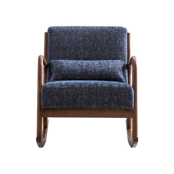 Khali Chenille Rocking Chair Dunelm