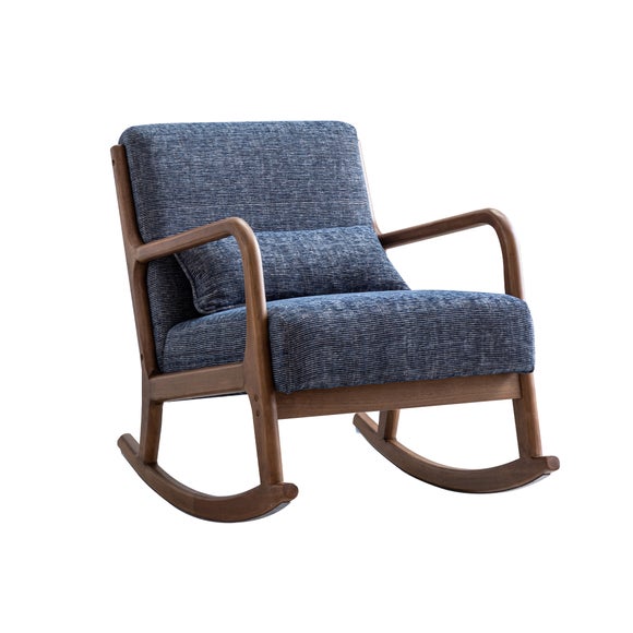 Khali Chenille Rocking Chair Dunelm