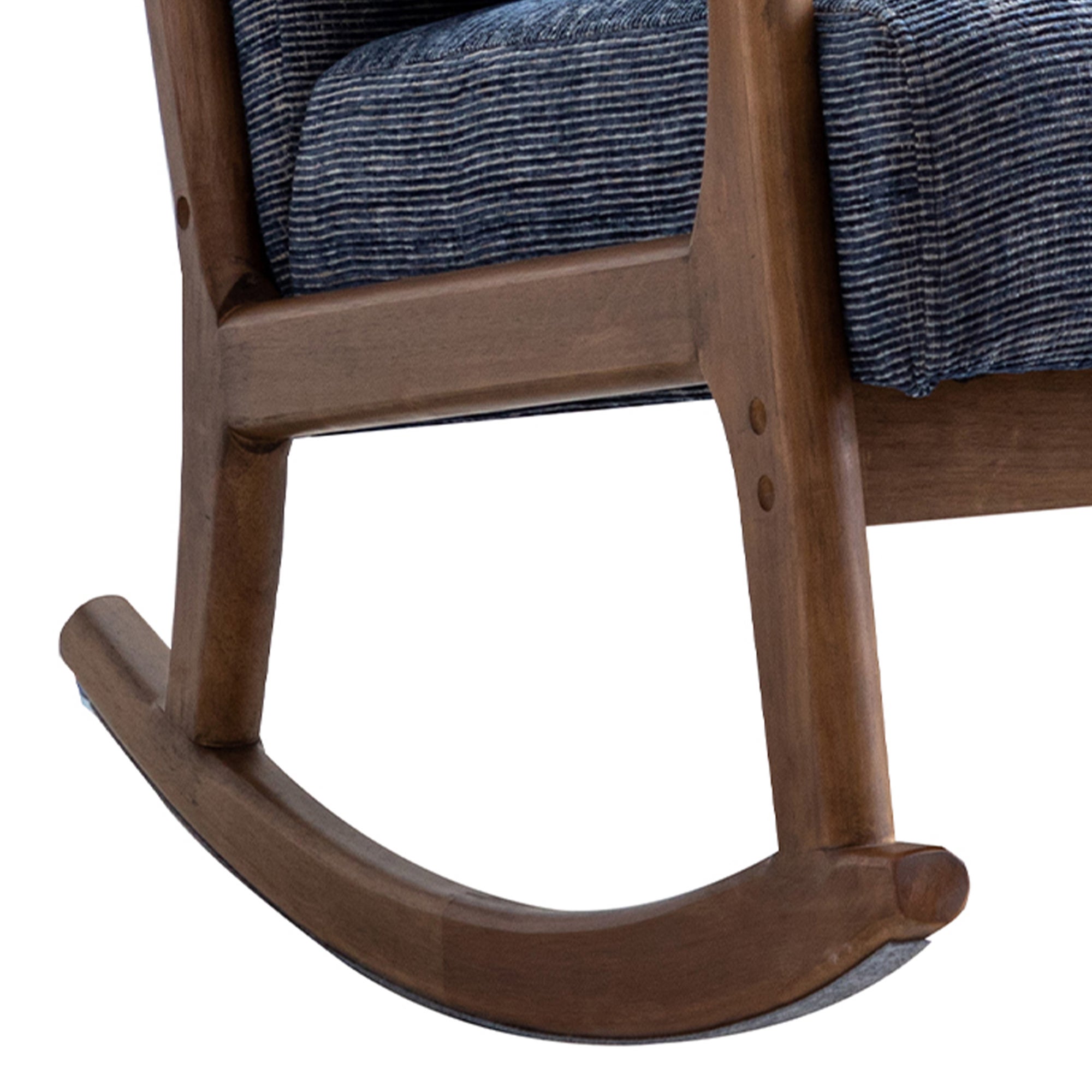 Khali Chenille Rocking Chair Dunelm