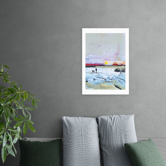 East End Prints Beach Walk Print