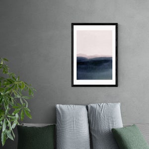 East End Prints Dusk Scenery Print