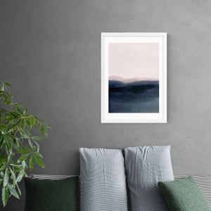 East End Prints Dusk Scenery Print