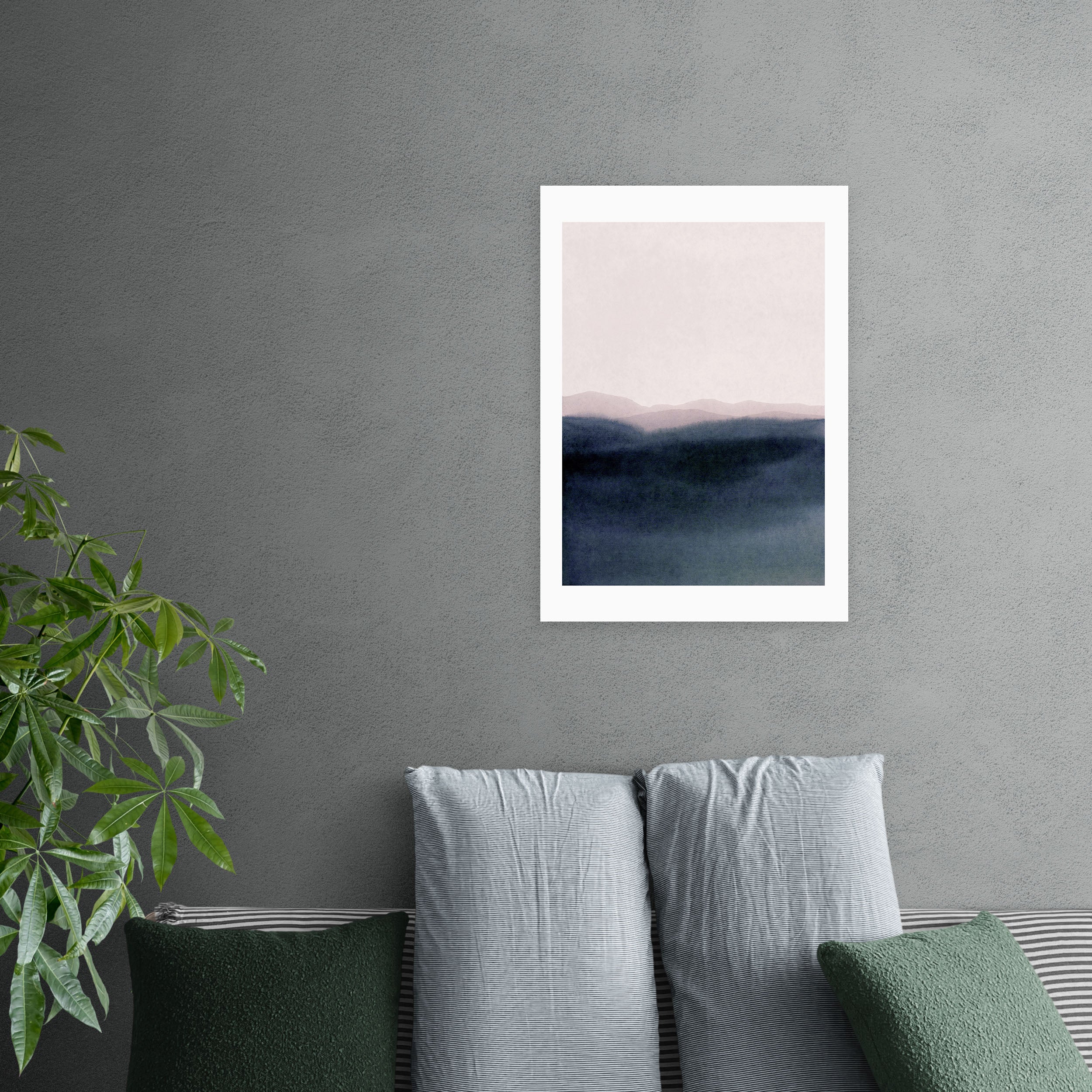 East End Prints Dusk Scenery Print | Dunelm