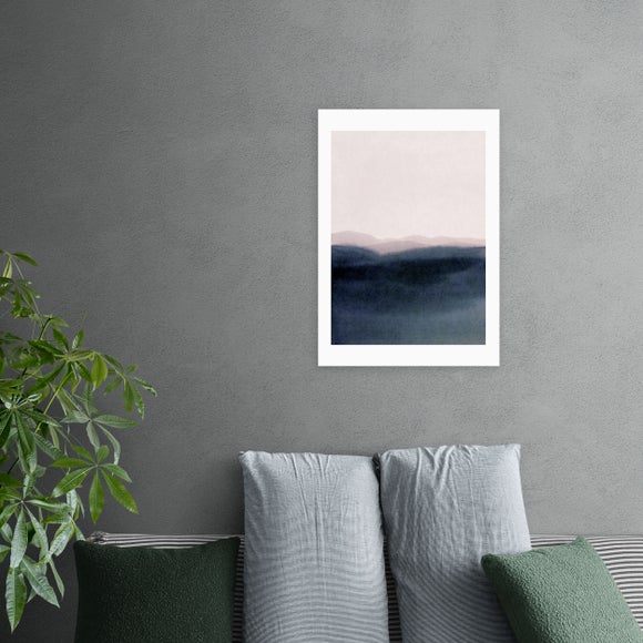 East End Prints Dusk Scenery Print