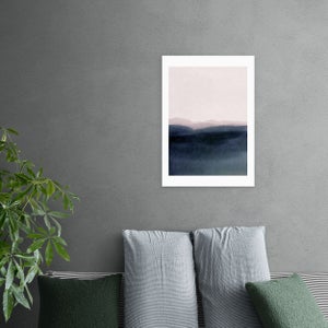 East End Prints Dusk Scenery Print