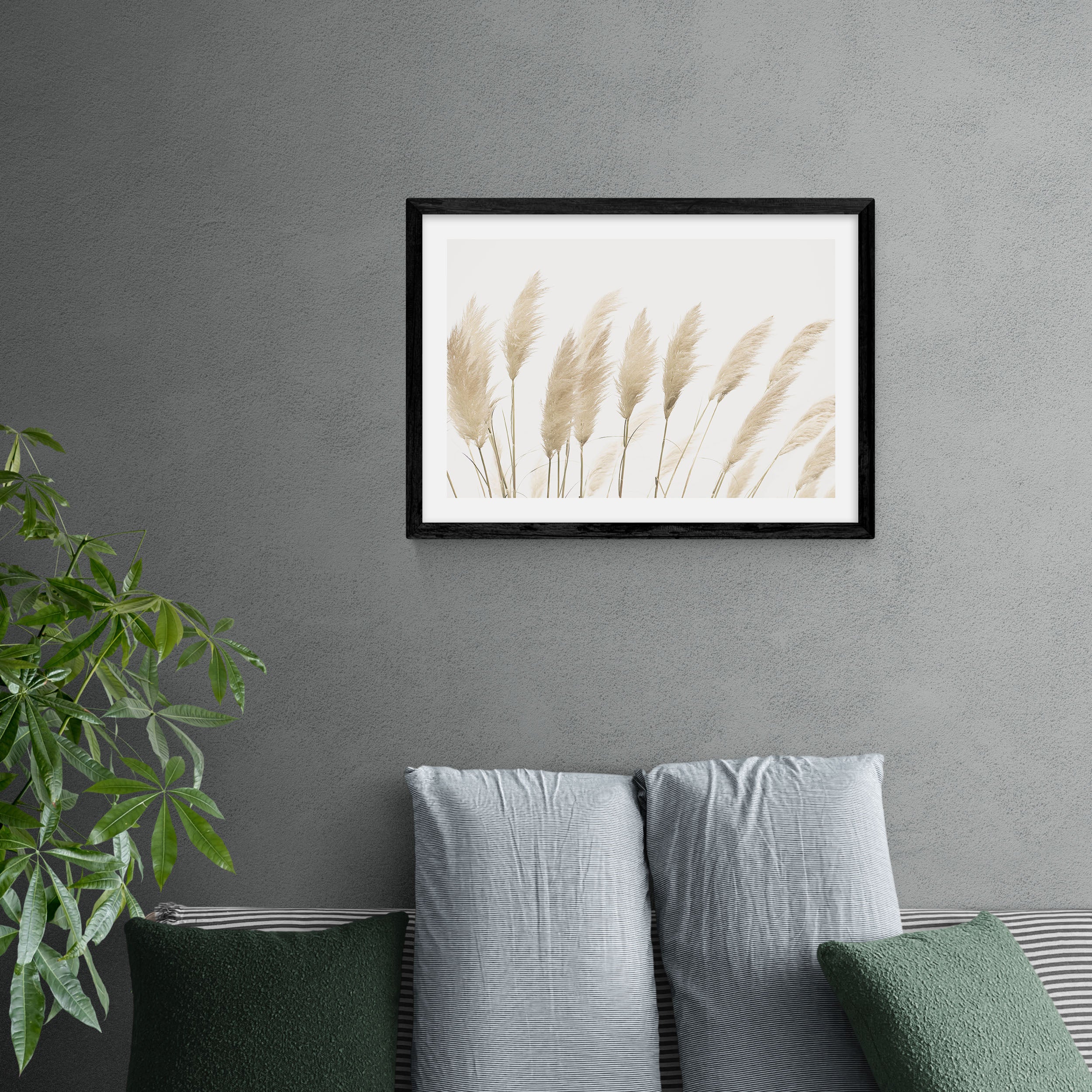 East End Prints Pampas Print | Dunelm