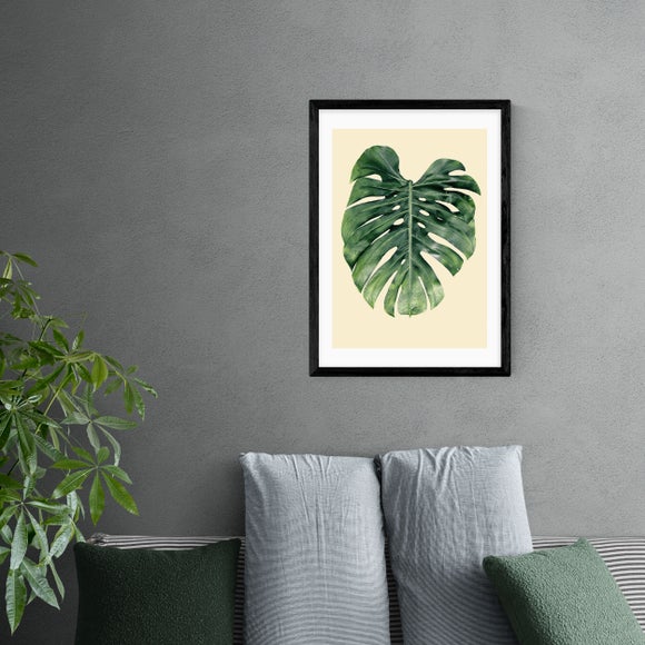 East End Prints Monstera Leaf Print