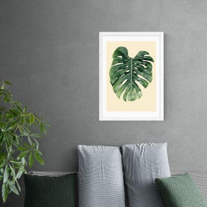 East End Prints Monstera Leaf Print