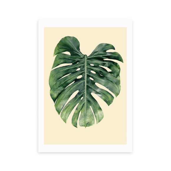 Photo 2 of East End Prints Monstera Leaf Print