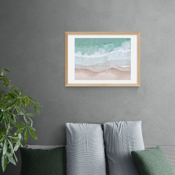 East End Prints Aerial Ocean Print