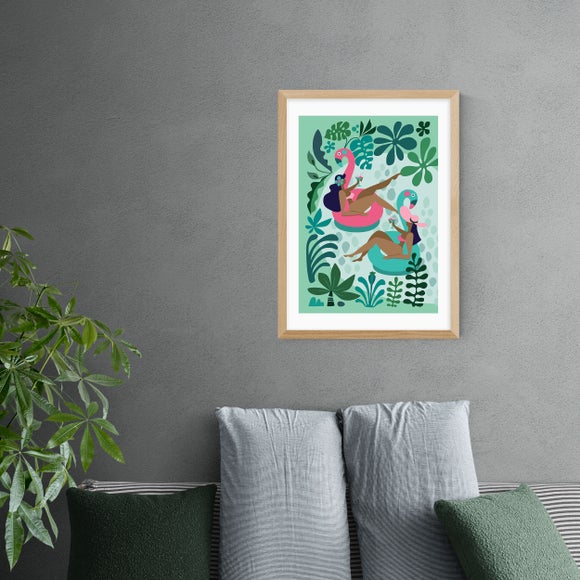 East End Prints Summer Girls Print