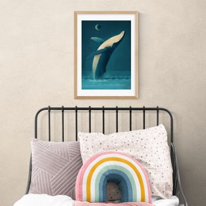 East End Prints Humpback Whale Print