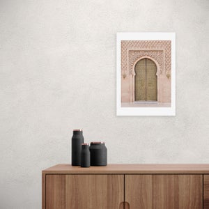 East End Prints Moroccan Door Print