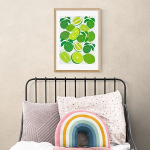 East End Prints Lime Harvest Print