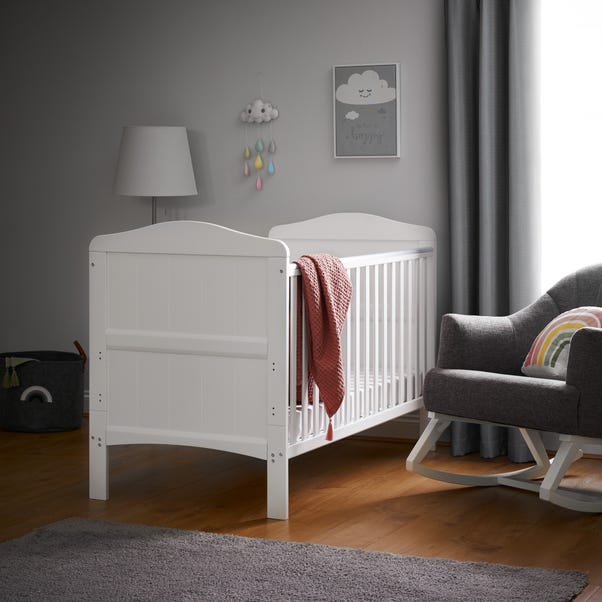 Obaby Whitby Cot Bed, White Pine image 1 of 3