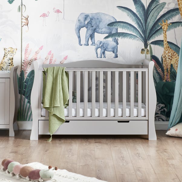 Obaby Stamford Luxe Cot Bed Pine image 1 of 5