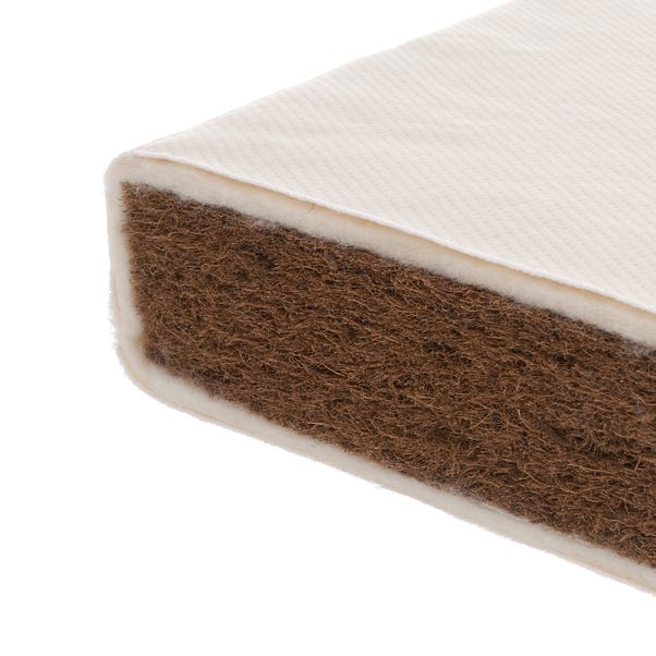 Obaby Natural Coir Wool Cot Bed Mattress image 1 of 1