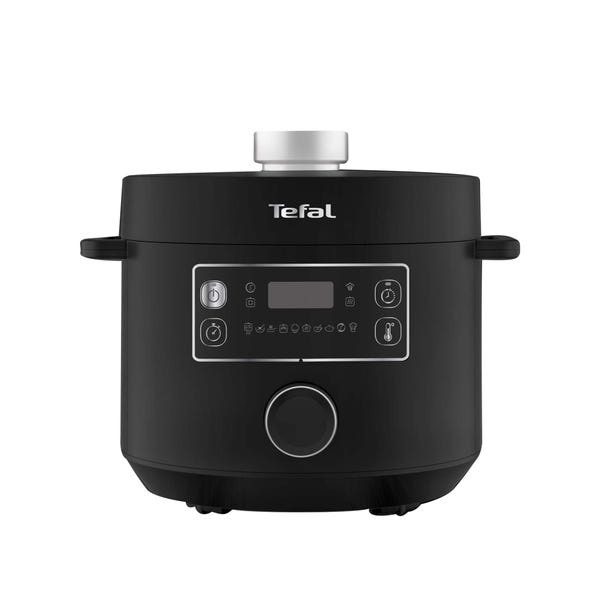 Tefal Turbo Cuisine Multi Pressure Cooker, 4.8L Black