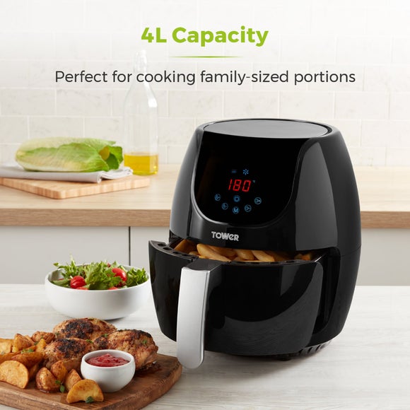 Tower 4L Vortx Digital Air Fryer | Dunelm