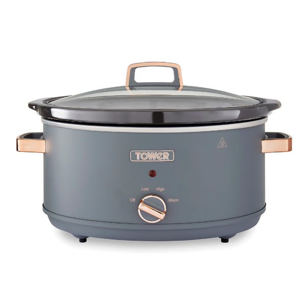 Tower 6.5L Grey Cavaletto Slow Cooker image 1 of 3