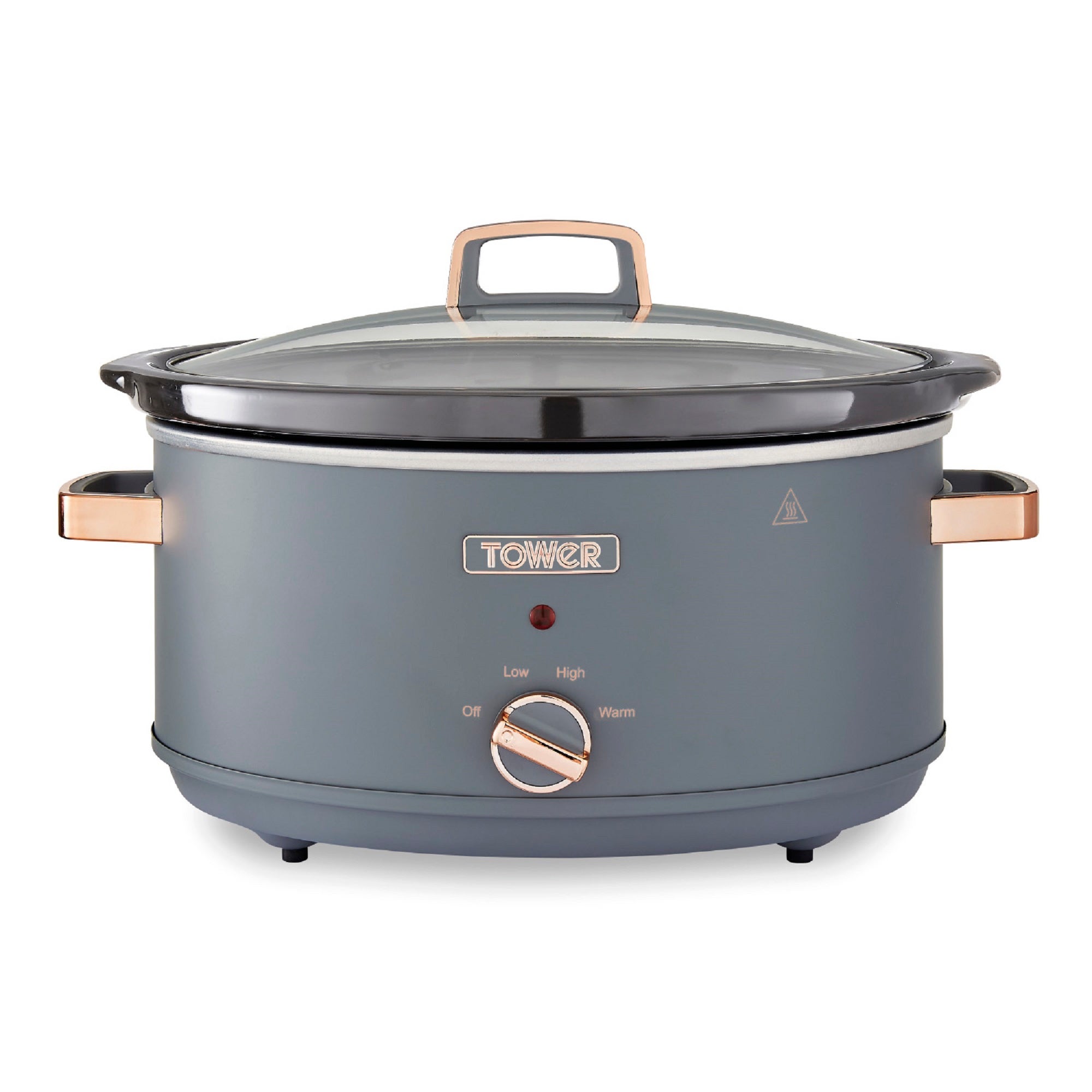Noel Grimley Electrics - Tower T16040 6 5L Slow Cooker Stainless Steel