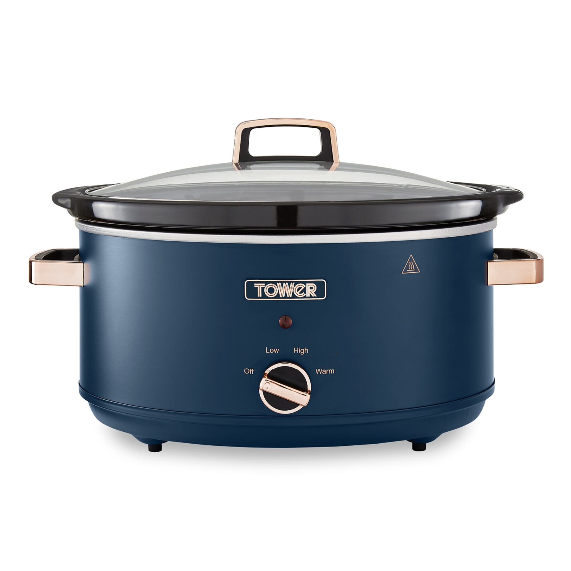 Tower 65l Navy Cavaletto Slow Cooker Blue