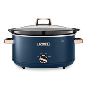 Tower 6.5l Navy Cavaletto Slow Cooker